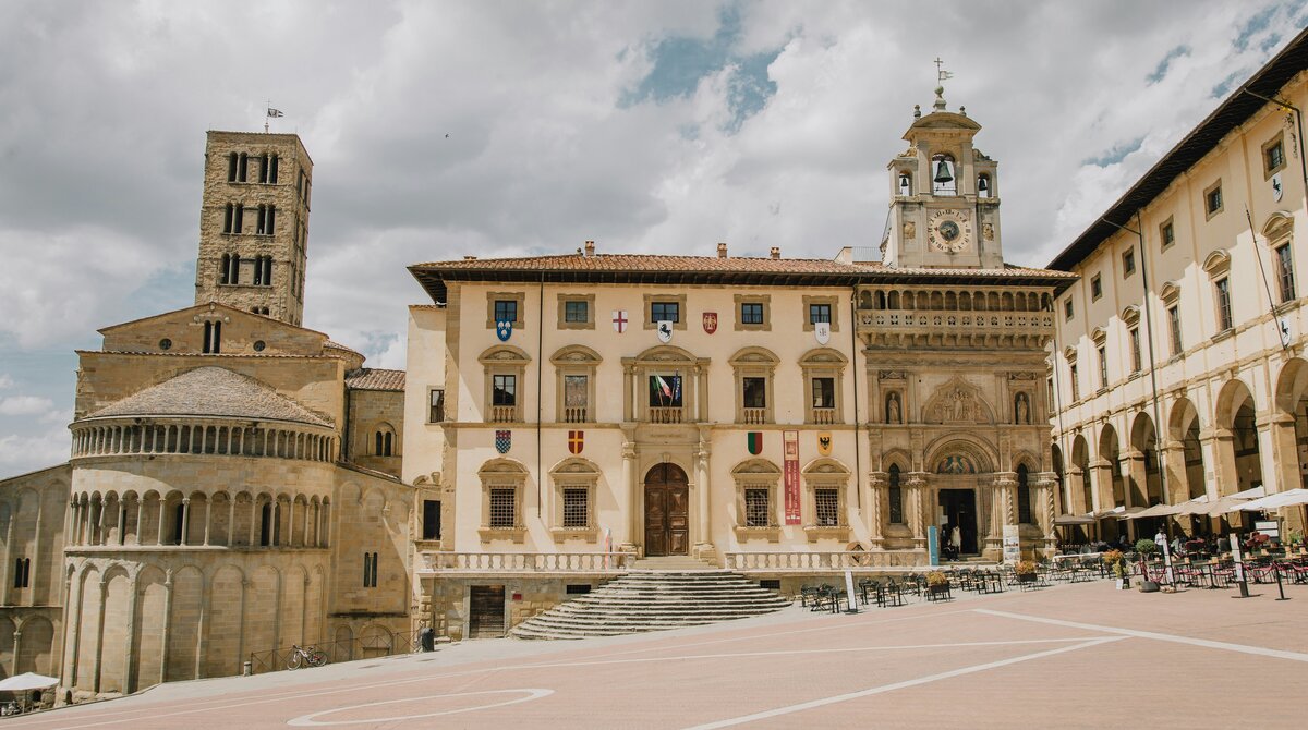 Arezzo cityscape